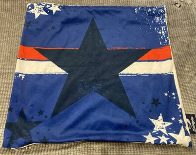 Patriotic Star Pillow Cover