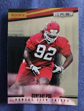 2012 Panini Rookies & Stars Longevity Dontari Poe