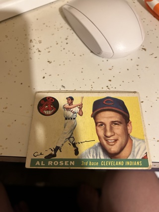 1955 topps al rosen