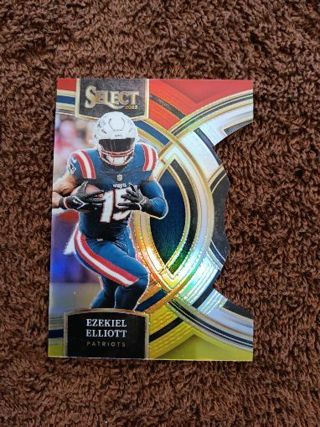 (Red,Yellow Die-Cut) Prizm Ezekiel Elloitt