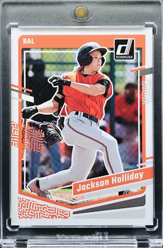 Jackson Holliday PRC - 2023 Donruss #93 - Baltimore Orioles [AA017]