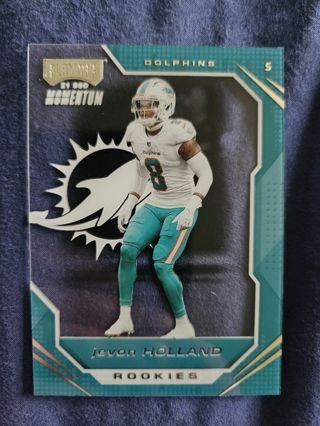 2021 Panini Chronicles Playoff Momentum Rookies Jevon Holland