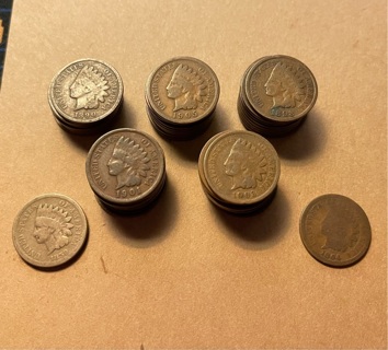 1 Roll of Indian Head Cents