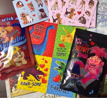 Valentine’s Day Goodies & Treats Bundle ❤️❤️❤️❤️❤️❤️❤️❤️ Cards, Stickers & Play Packs