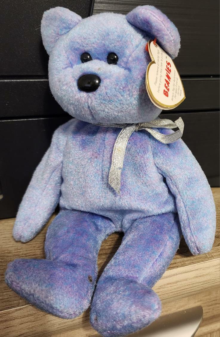 FREE: NEW - TY Beanie Baby Bear - "Clubby"