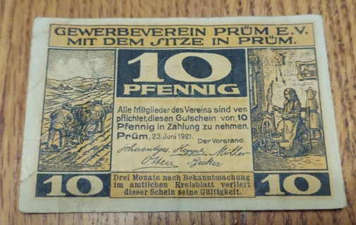 German Notgeld Note