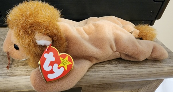 RESERVED - NEW - TY Beanie Baby - "Roary"