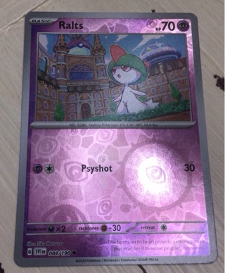 Ralts Pokémon Card