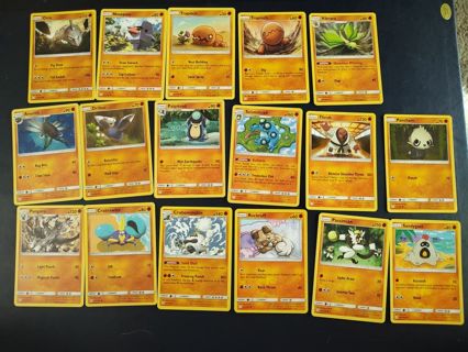 Pokemon Cosmic Eclipse Ground 17 Cards