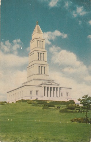 Vintage Unused Postcard: d: George Washington Masonic National Memorial