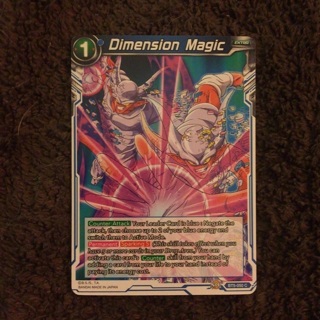 Bandai Dragon Ball Super Game Card - Dimension Magic