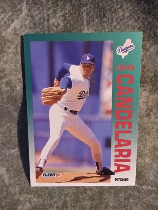 Baseball Trading Card Fleet John Candelaria