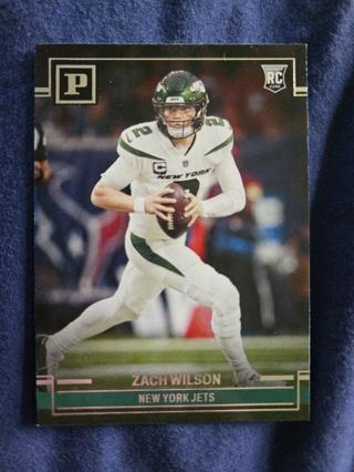 2021 Panini Chronicles Panini Rookie Zach Wilson