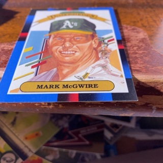 1988 donruss diamond kings mark McGwire baseball card 