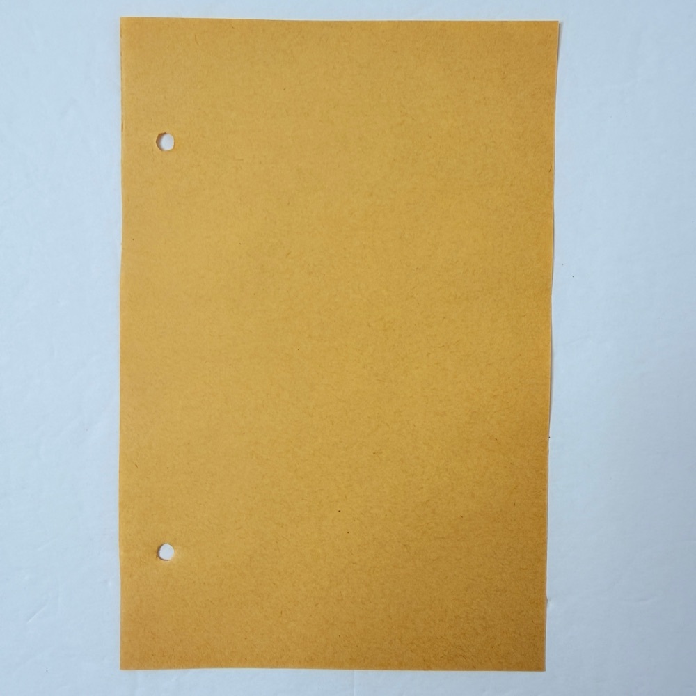 Free: Brown Thin Paper Sheets w Two Holes