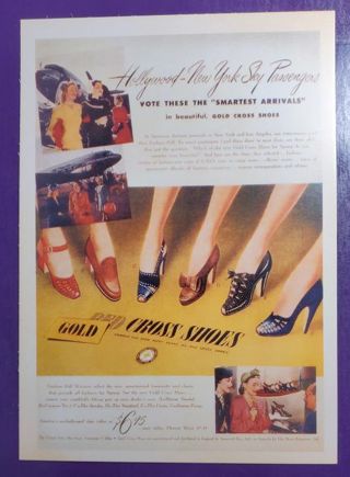 Red Cross Shoes Postcard