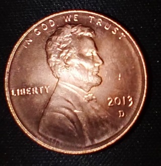 COIN Lincoln Shield Cent Mint Error 2013 D Double and the  3D Rare Lincoln Penny