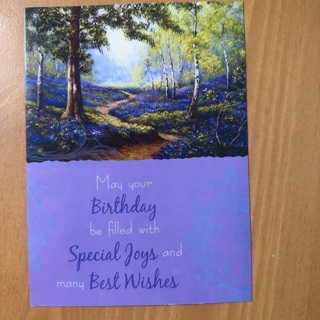 Special Joy Birthday Card