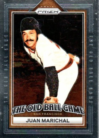 2023 Panini Prizm Juan Marichal Old Ball Game Insert