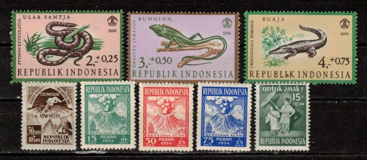 Indonesia Semipostal Selection