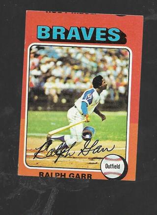 1975 TOPPS MINI RALPH GARR #550 (HOT)