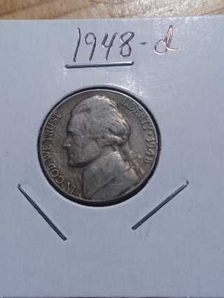 1948-D Jefferson Nickel! 17