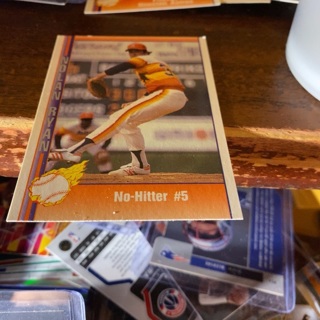 1991 pacific ryan express no-hitter #5 nolan Ryan baseball card 