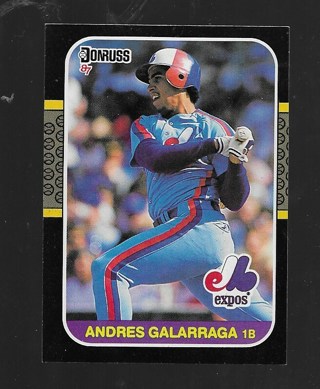 1987 DONRUSS ANDRES GALARRAGA #303