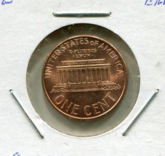 1998 P Lincoln Cent Error-Die Clash Bays 4,5,9,10 + Die Gouge