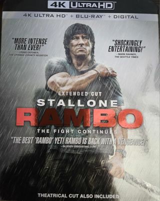 Rambo (2008) 4K UHD Digital Code