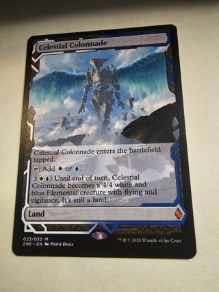 Magic the gathering mtg Celestial Colonnade Mythic Rare Zendikar Rising