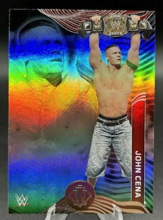 2022 WWE Chronicles - John Cena "Illusions" Hololfoil Insert NM/MT