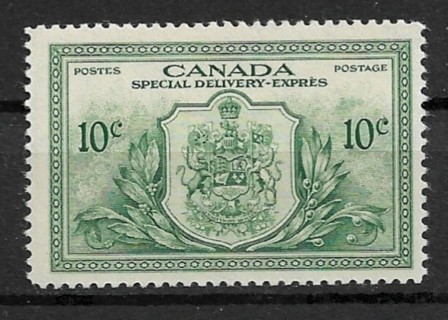 1946 Canada ScE11 10¢ Special Delivery MLH