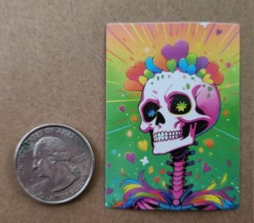 Colorful Skeleton Sticker #11