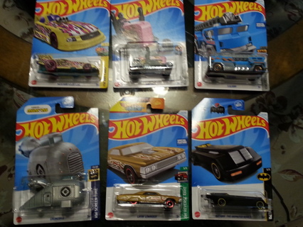 6 New Hot Wheels Lot 1