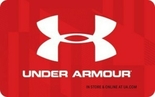 Under Armour $5 ecard gift card