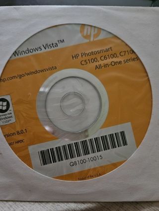 HP photosmart printer driver disk