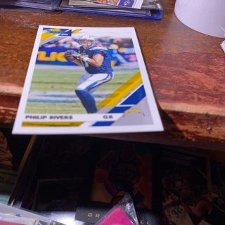 2019 panini donruss Philip rivers football card 