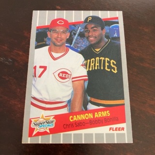 1989 Fleer - [Base] #637 Super Star Specials - Chris Sabo, Bobby Bonilla