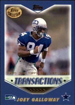 Tradingcard - NFL - 2000 Topps - Topps Collection #130 - Joey Galloway - Dallas Cowboys