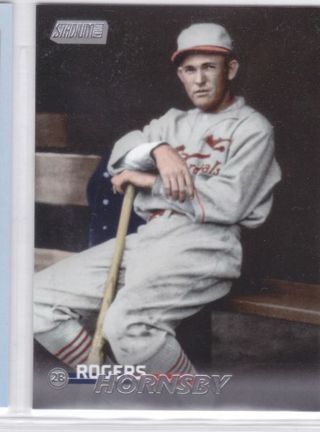 Rogers Hornsby 2023 Topps Stadium Club St. Louis Cardinals