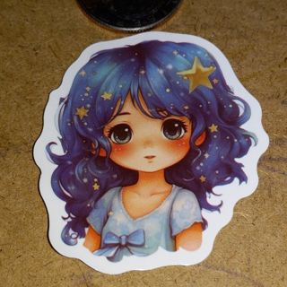 Anime one nice sticker no refunds regular mail only Very nice quality!