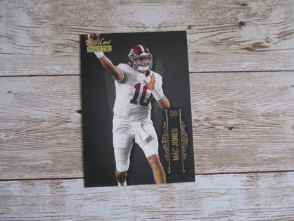 2021 Mac Jones Wild Card Matte football trading card # LBC-5