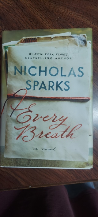 Nicholas Sparks "Every Breath" hardcover
