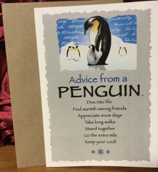 Penguin Friendship Card