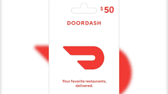 $50 Door Dash Gift Card