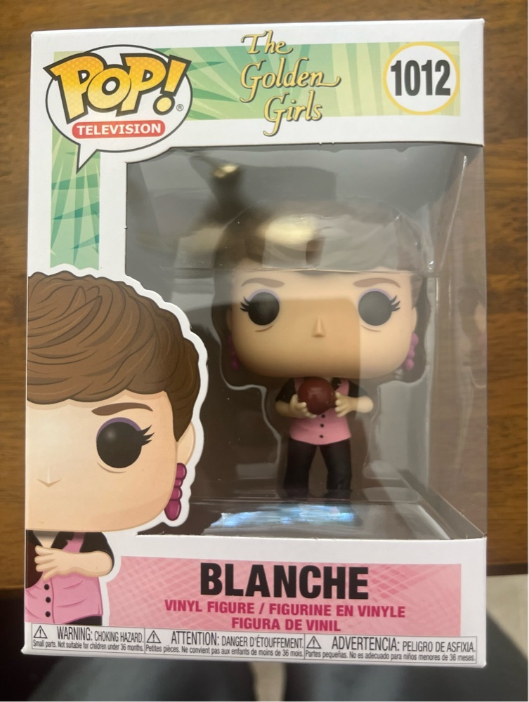 FREE: Funko Pop the golden girls bowling Blanche vinyl figure 1012 new 