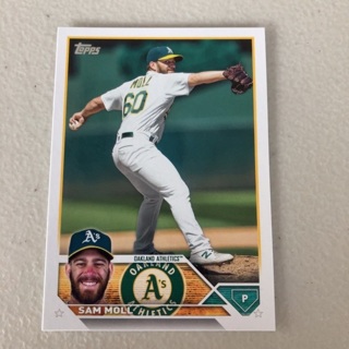 2023 Topps Series 1 - [Base] #8  Sam Moll