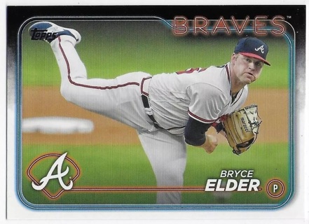 2024 Topps #48 Bryce Elder - Atlanta Braves