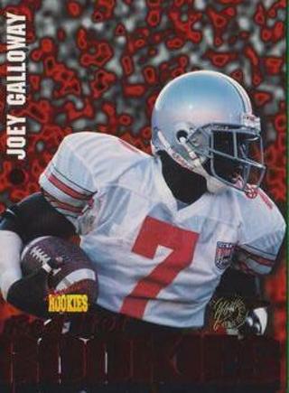 Tradingcard - 1995 Signature Rookies Fame and Fortune - Red Hot Rookies #R5 -Joey Galloway - OSB/SS